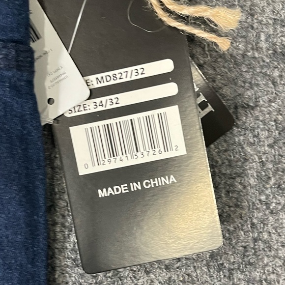 NWT Premium Denim Men's Light Washed Skinny FitJeans Sz 34/32 - Picture 12 of 13